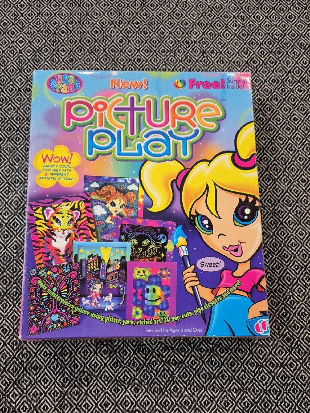 Lisa Frank Picture Play Craft Kit (Incomplete)